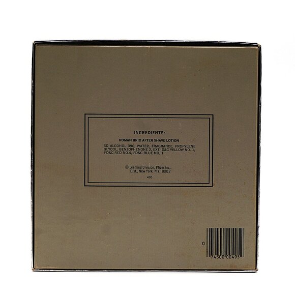 Roman Brio Shower Duo Aftershave 4 oz & Soap on a Rope 5 oz Vintage - Picture 7 of 7